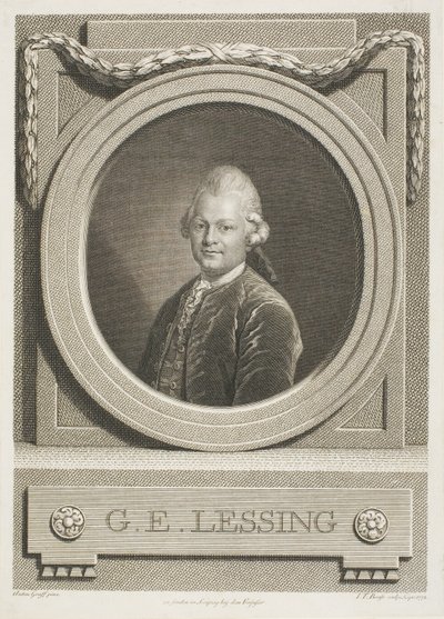 G.E. Lessing von Johann Friedrich Bause
