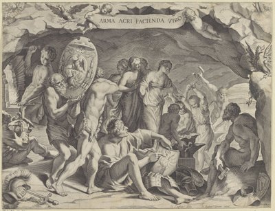 Die Schmiede des Vulkan von Johann Friedrich Greuter