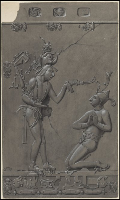 Eine Sammlung von Waldecks Originalkunstwerken aus Mesoamerika, Box 2 von 22 von Johann Friedrich Maximilian von Waldeck