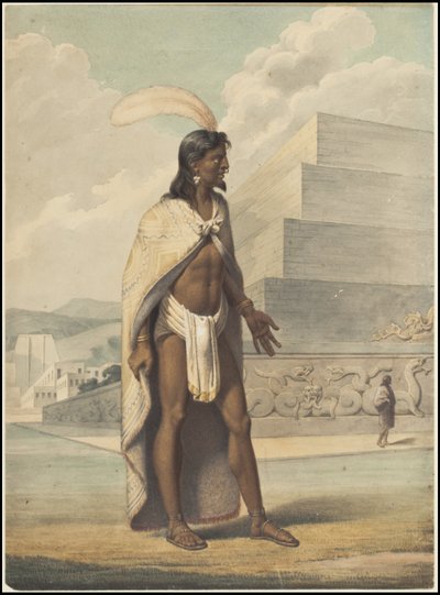 Eine Sammlung von Waldecks Originalkunstwerken aus Mesoamerika, Box 3 von 22 von Johann Friedrich Maximilian von Waldeck