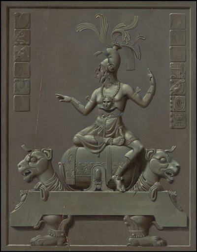 Eine Sammlung von Waldecks Originalkunstwerken aus Mesoamerika, Box 7 von 22 von Johann Friedrich Maximilian von Waldeck