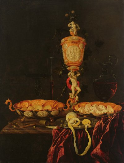 Stillleben mit einem Kelch, 1676 von Johann Georg Hinz
