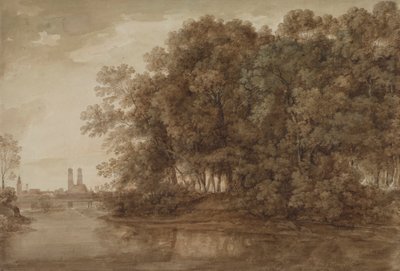 Blick auf München von Johann Georg von Dillis