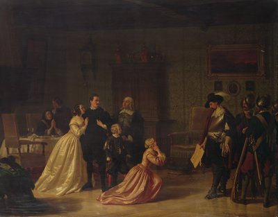 Die Verhaftung eines Patriziers während des Dreißigjährigen Krieges von Johann Geyer