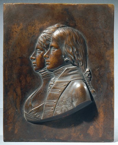 Friedrich Wilhelm III. als Kronprinz mit Ehefrau Luise von Mecklenburg-Strelitz von Johann Gottfried Schadow