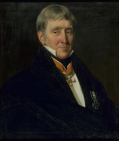 Porträt von Franz Gerhard Wegeler von Johann Heinrich Richter