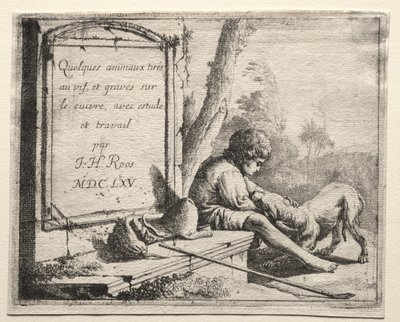 Johann Heinrich Roos Hirtenserie, 1665 von Johann Heinrich Roos