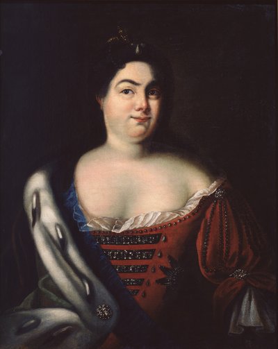 Porträt der Kaiserin Katharina I. von Johann Heinrich Wedekind