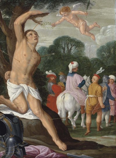Das Martyrium des Heiligen Sebastian von Johann König