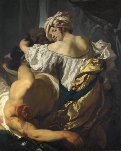 Judith im Zelt des Holofernes, um 1622 von Johann Liss
