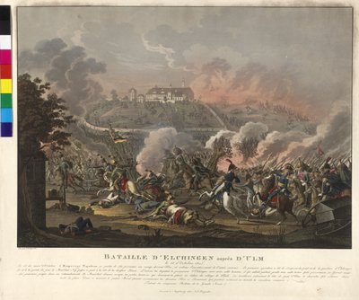 Schlacht von Elchingen am 14. Oktober 1805 von Johann Lorenz Rugendas