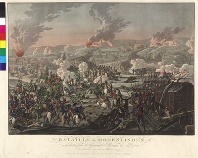 Schlacht von Hohenlinden am 3. Dezember 1800 von Johann Lorenz Rugendas