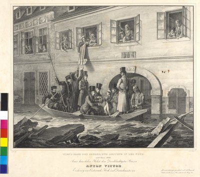 Von Wien Tag der Gefahr und Rettung in der Not am 2. März 1830 von Johann Nepomuk Hoechle
