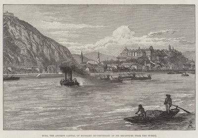Buda, die alte Hauptstadt Ungarns, zweihundertjähriges Jubiläum der Rückeroberung von den Türken von Johann Nepomuk Schonberg