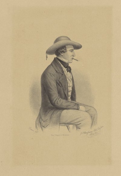 Porträt von Jean Henri de Laat de Kanter von Johann Peter Berghaus