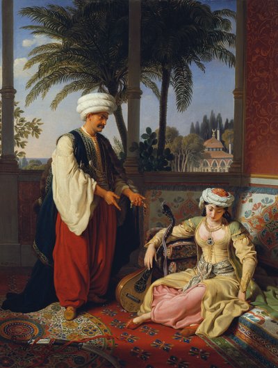 Eine türkische Frau (Untreue) von Johann Peter Krafft