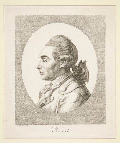 Porträt von P von Johann Rudolph Schellenberg