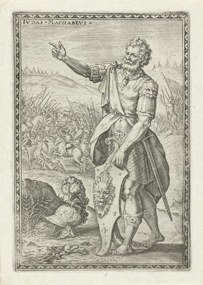 Judas Makkabäus von Johann Sadeler (I)