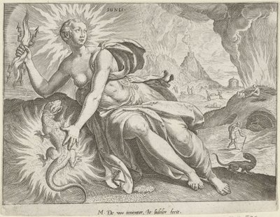 Feuer von Johann Sadeler (I)