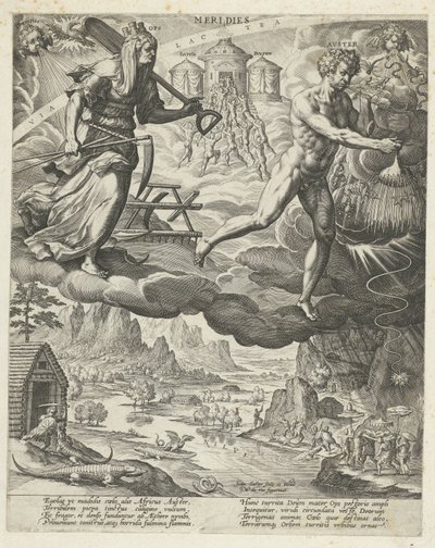Südwind von Johann Sadeler (I)