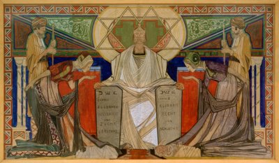 Urteil des Salomo von Johan Thorn Prikker