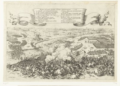 Schlacht am Fluss Gete, 1568 von Johann Wilhelm Baur