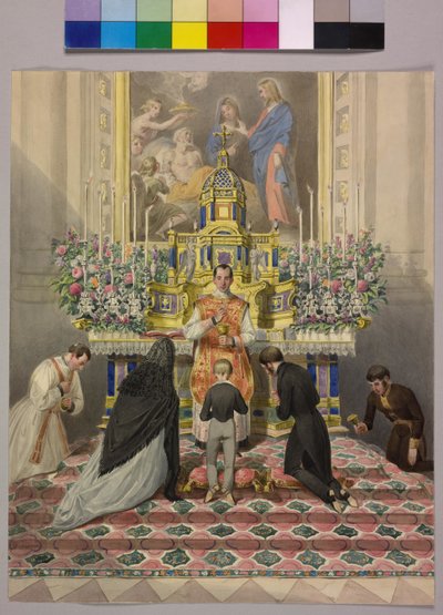 Erstkommunion Kaiser Franz Joseph I. von Johann the Yngr. Dallinger von Dalling