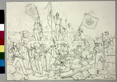 Eroberung von Saida (Sayda) in Syrien von Johann the Yngr. Dallinger von Dalling