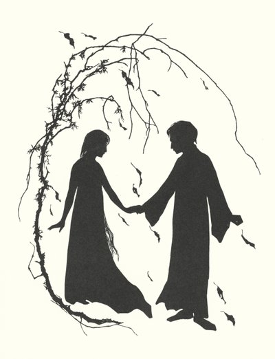 Johanna Beckmann Silhouette von Johanna Beckmann