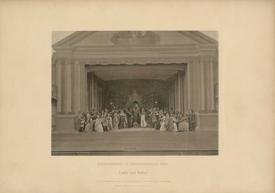 Passionsspiel von Ober-Ammergau - Vasthi und Esther von Johannes Bernhard