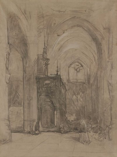 Ansicht des Chors der St. Janskerk in 