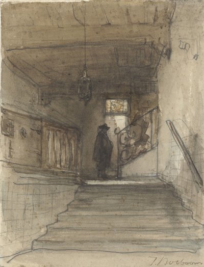 Treppenhaus von Johannes Bosboom