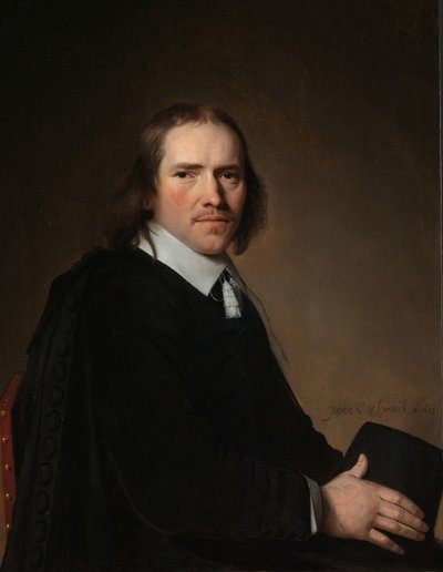 Porträt von Dirck, Johannes oder Jacobus Wallis von Johannes Cornelisz. Verspronck