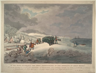Ankunft der Resolution und Discovery an der Ostküste von Kamtschatka, 1779 von Johannes Eckstein