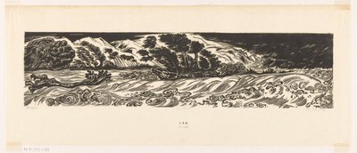 Bandjir von Johannes Frederik Engelbert ten Klooster (signed by artist)