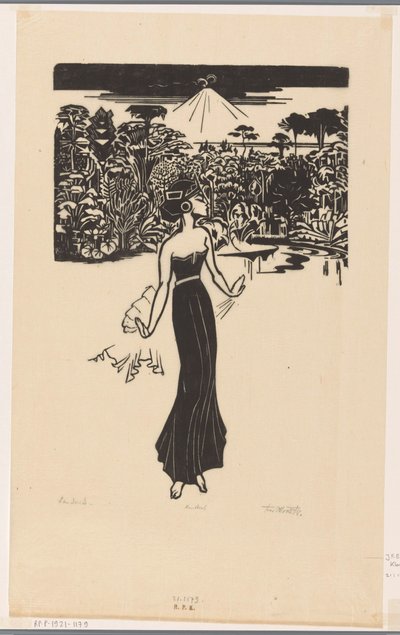 Tänzerin von Johannes Frederik Engelbert ten Klooster (signed by artist)