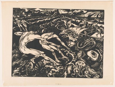 Die Fischer von Johannes Frederik Engelbert ten Klooster (signed by artist)