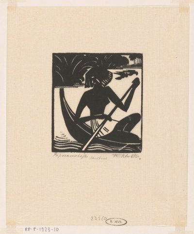 Papua-Mädchen von Johannes Frederik Engelbert ten Klooster (signed by artist)