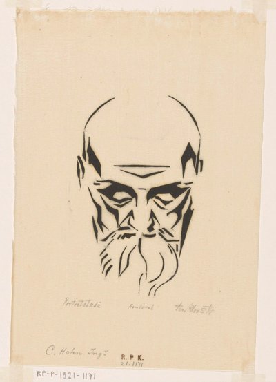 Porträt von Carl Hohn von Johannes Frederik Engelbert ten Klooster (signed by artist)