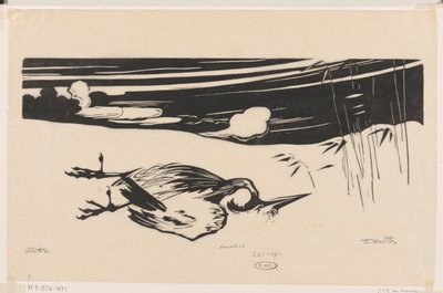 Winter von Johannes Frederik Engelbert ten Klooster (signed by artist)
