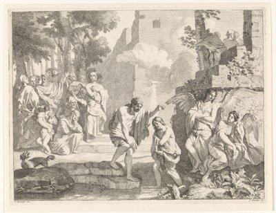 Taufe Christi von Johannes Glauber