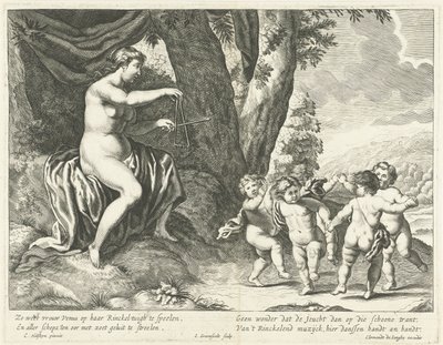 Venus und tanzende Putti von Johannes Gronsveld