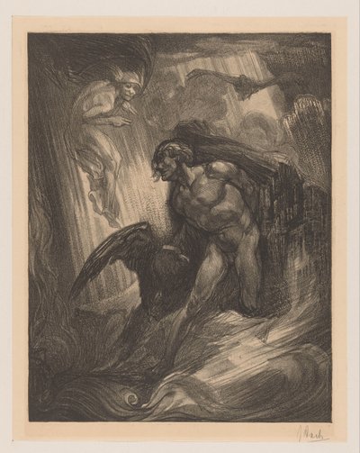 Die Folterung des Prometheus von Johannes Josephus Aarts (signed by artist)