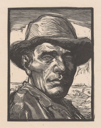 Porträt eines unbekannten Mannes von Johannes Josephus Aarts (signed by artist)