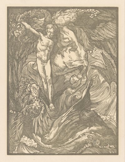 Perseus und das Seeungeheuer von Johannes Josephus Aarts