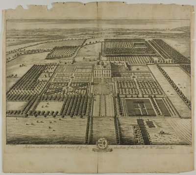 Acklam in Cleveland im County of Yorke, Platte 64 aus Britannia Illustrata von Johannes Kip