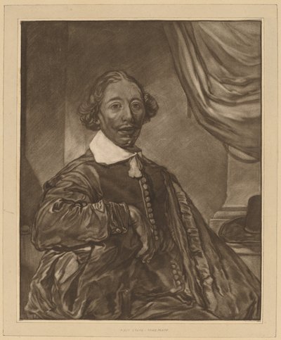 Porträt eines sitzenden Mannes, 1771 von Johannes Kornlein