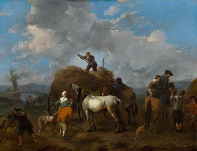 Heuernte von Johannes Lingelbach