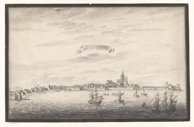 Ansicht von Colombo (Die Stadt und Festung von Colombo auf der Insel Ceylon) von Johannes Rach (possibly)
