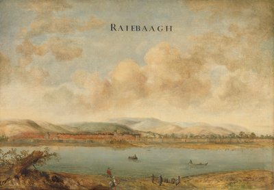 Ansicht der Stadt Raiebaagh in Visiapoer, Indien von Johannes Vinckboons (attributed to)